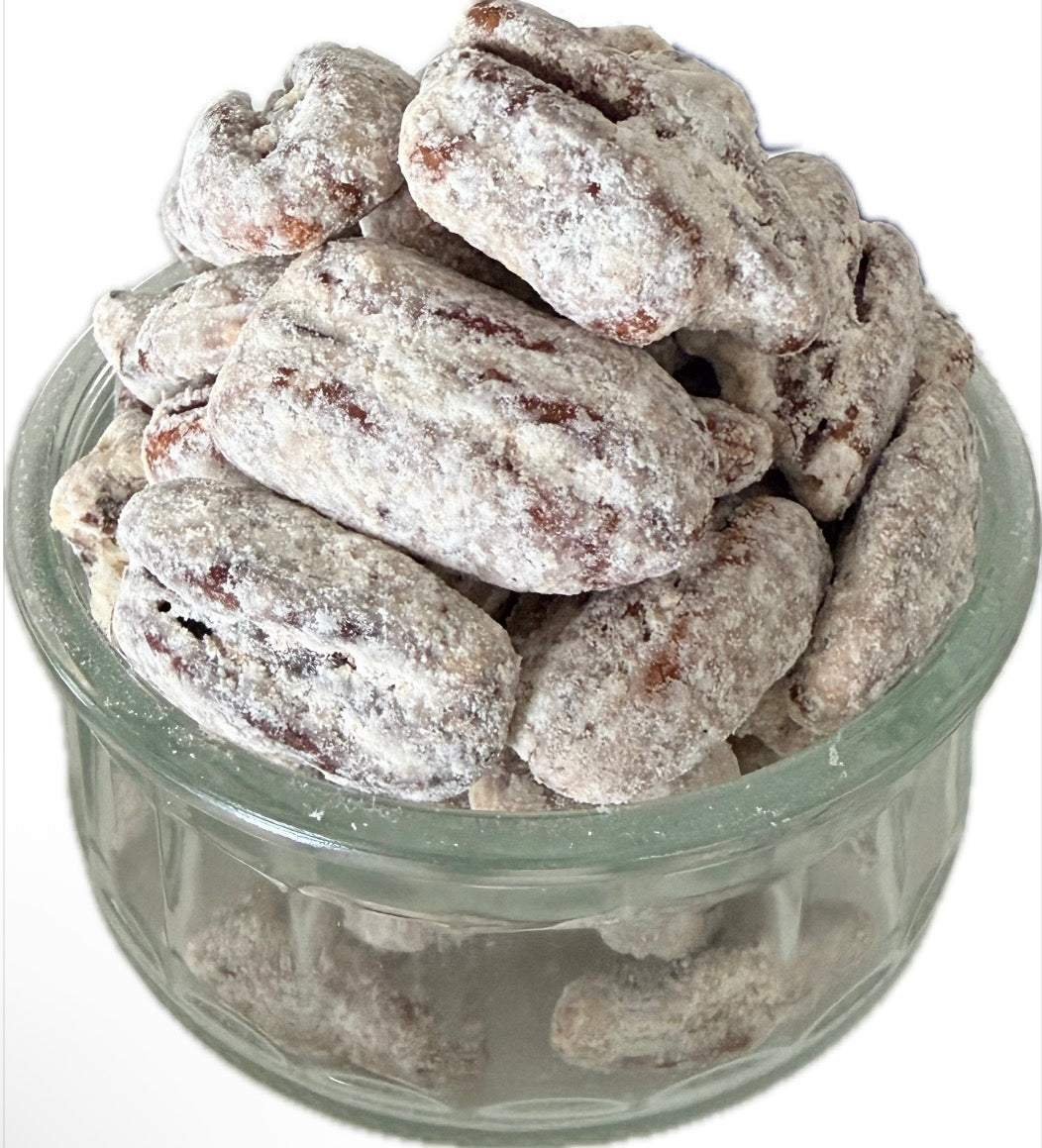 Wedding cookie pecans by Nutalie’s Premium Nut Shop
