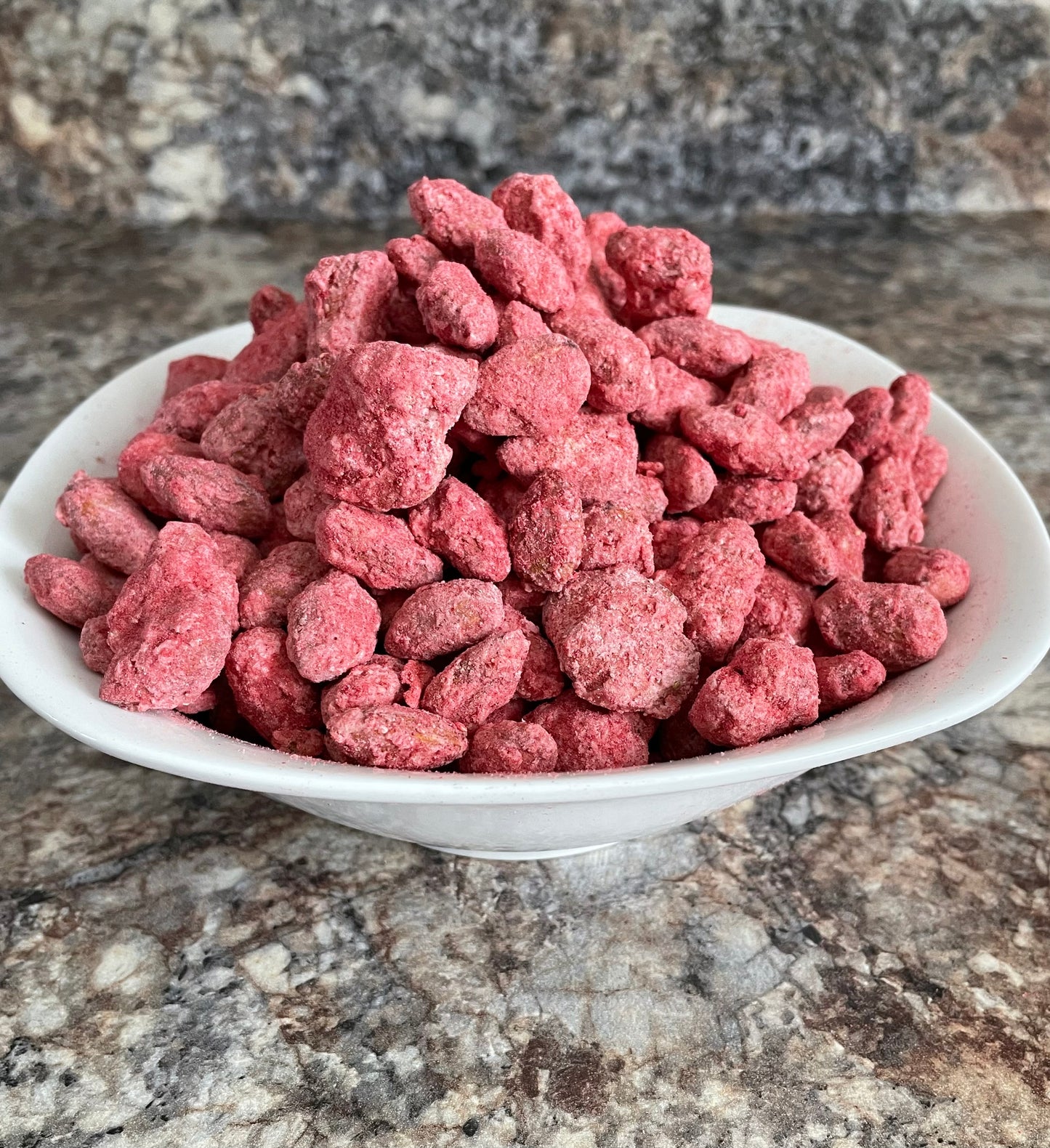 Berry cheesecake almonds by Nutalie’s Premium Nut Shop 